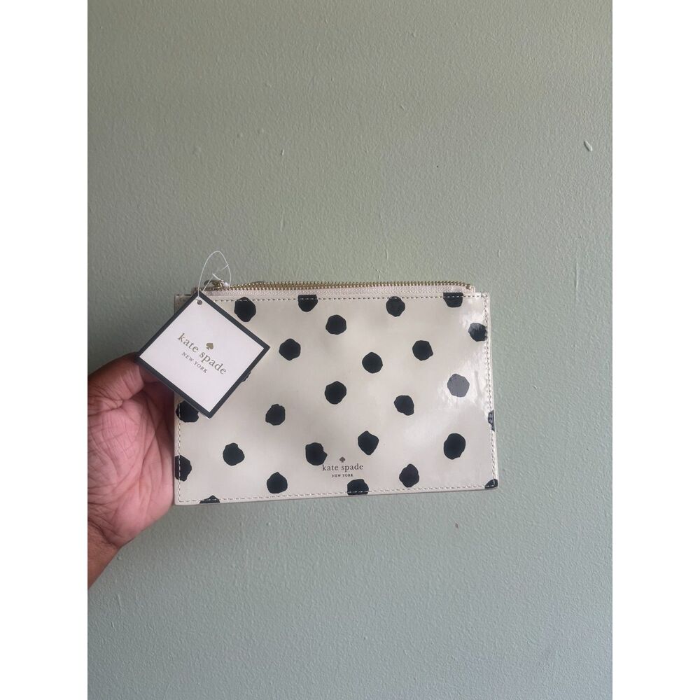 Kate Spade Polka Dot "Pencil Pouch"